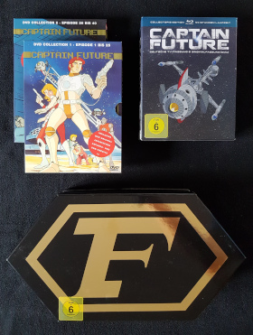 Captain Future DVDs und Blurays